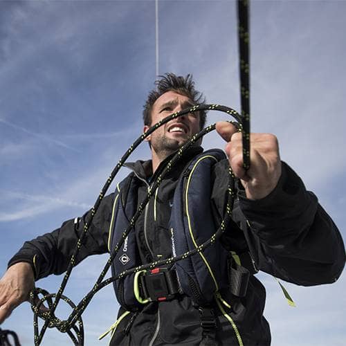 Sortie en mer avec gilet de sauvetage